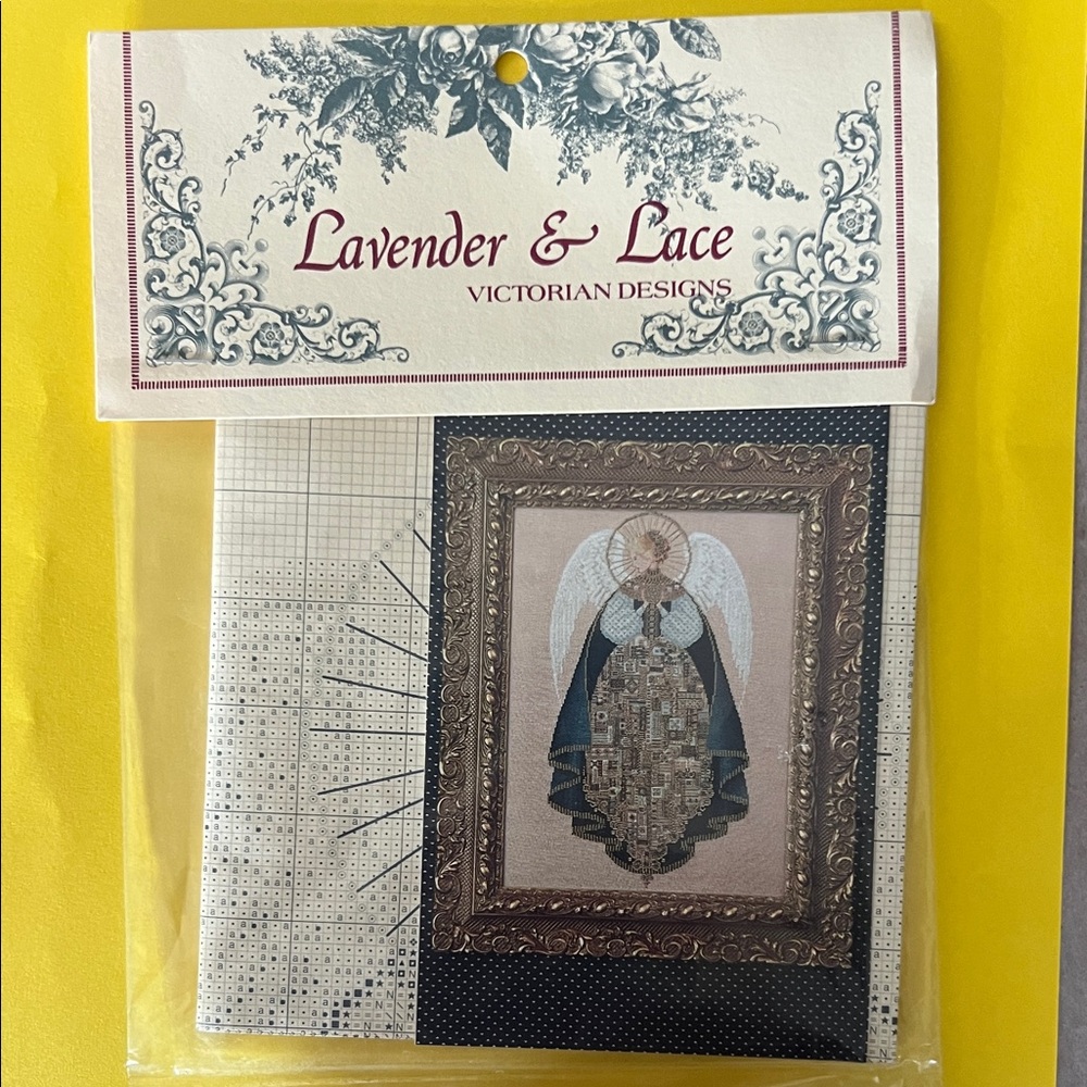 “Angel of Love” Lavender & Lace Victorian Designs Cross Stitch Pattern